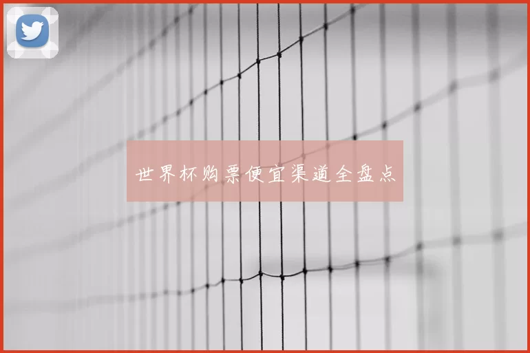 世界杯购票便宜渠道全盘点