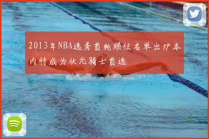 2013年NBA选秀首轮顺位名单出炉本内特成为状元骑士首选