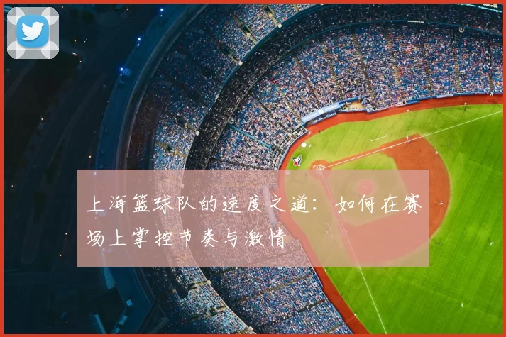 上海篮球队的速度之道：如何在赛场上掌控节奏与激情