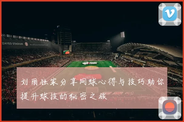 刘丽独家分享网球心得与技巧助你提升球技的秘密之旅
