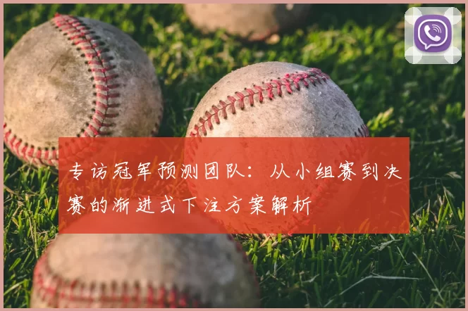 专访冠军预测团队：从小组赛到决赛的渐进式下注方案解析
